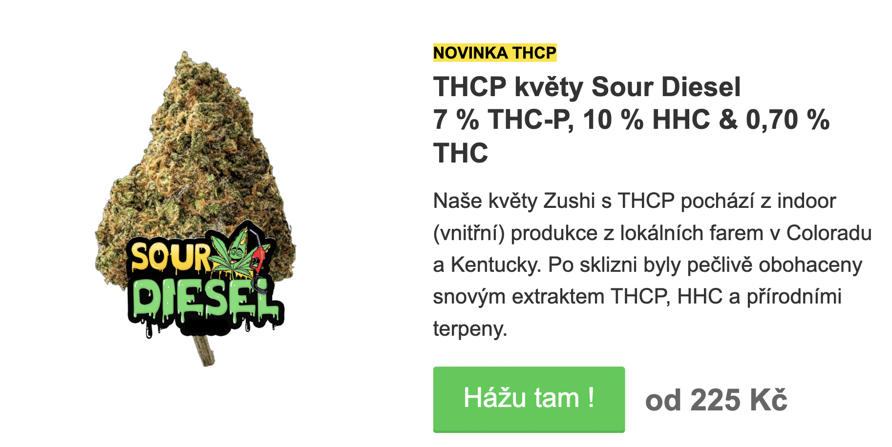 THCP květy novinka